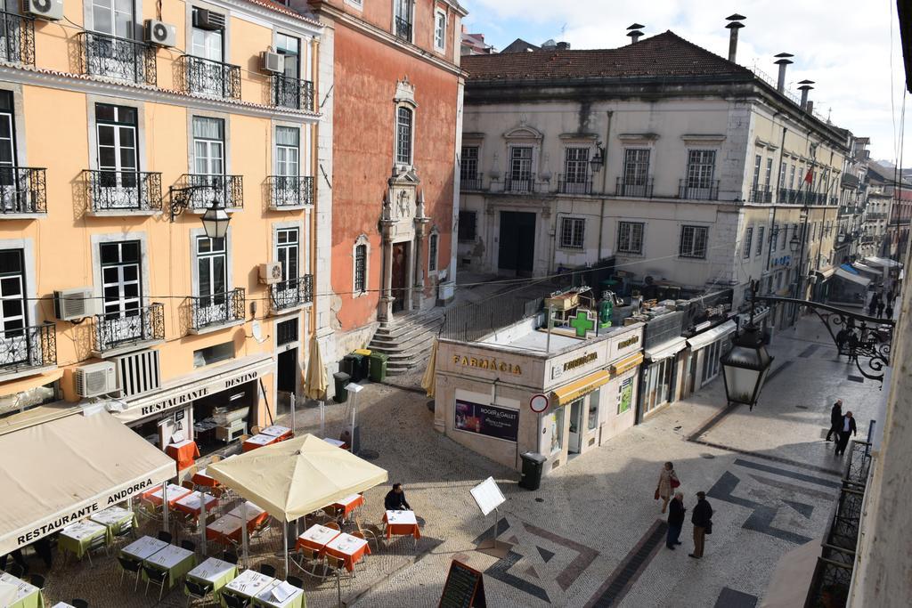 Pensao Flor Da Baixa Hotell Lisboa Eksteriør bilde